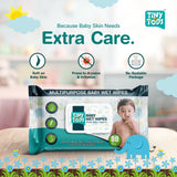 Gentle Baby Wet Wipes with Aloe Vera – Soft & Non-Sticky Care