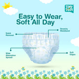 Premium Baby Diapers – Jumbo Pack Large (62 Pants)