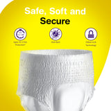 Tiny Care Adult Diaper Pants – Extra Large (XL) | Pant Style, Up to 12 Hours Protection