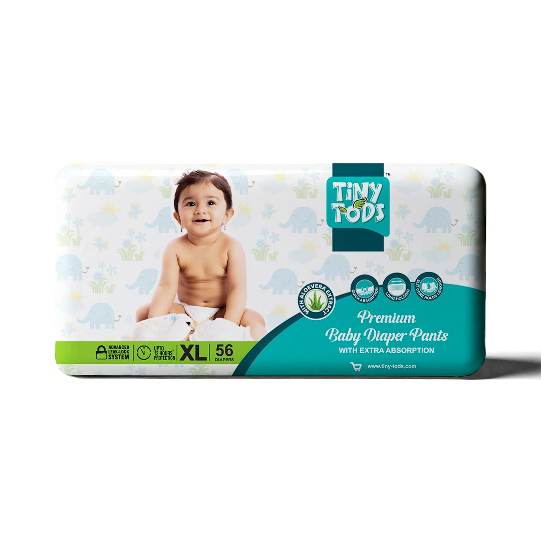 Premium Baby Diapers – Jumbo Pack XL (54 Pants)