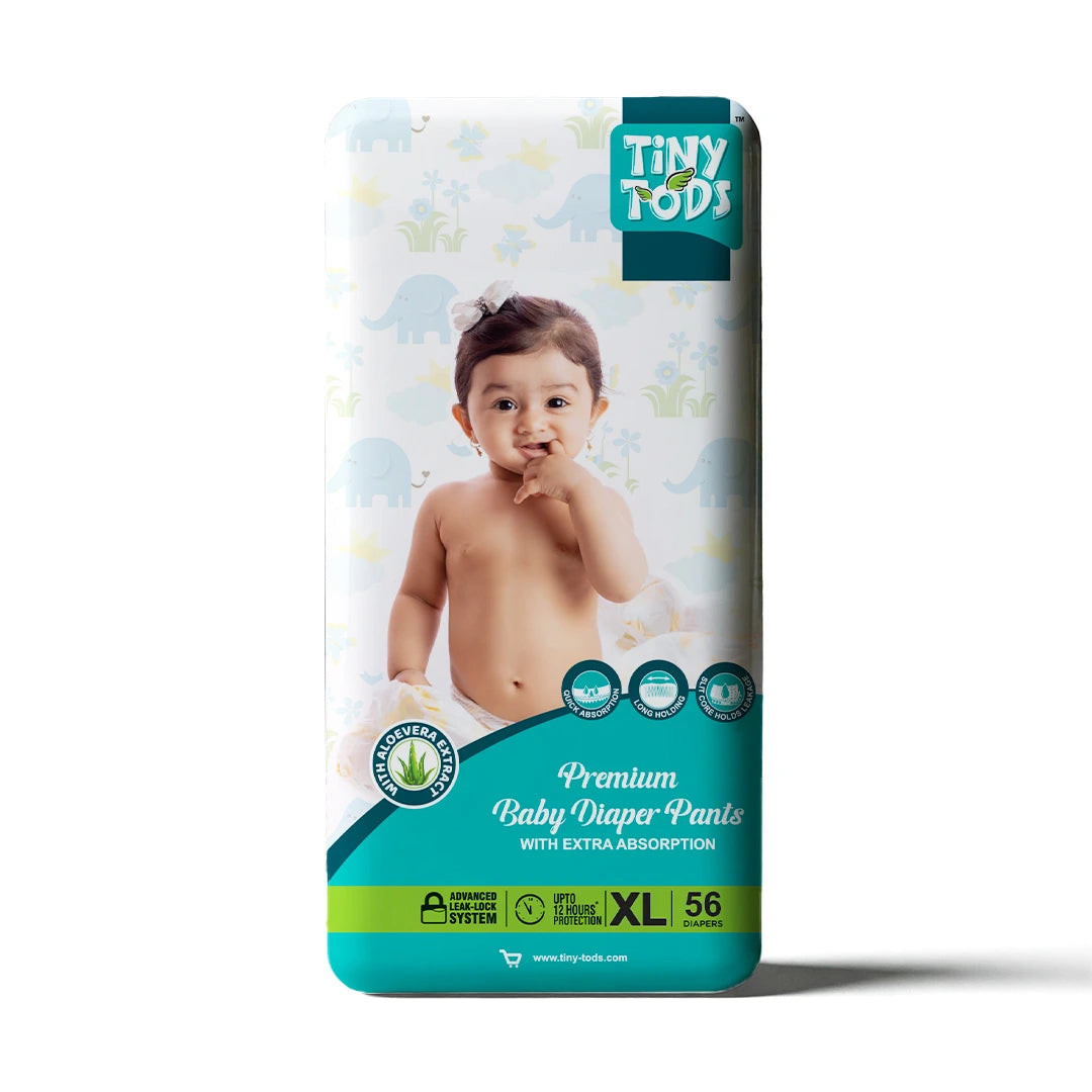 Premium Baby Diapers – Jumbo Pack XL (54 Pants)