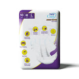 Tiny Care Adult Diapers – Tape Style Large (L) | Up to 12 Hours Protection