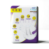 Tiny Care Adult Diapers – Tape Style Medium (M) | Up to 12 Hours Protection