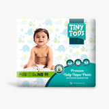 Tiny Tods Premium Baby Diapers – Jumbo Pack NB (80 Pants)