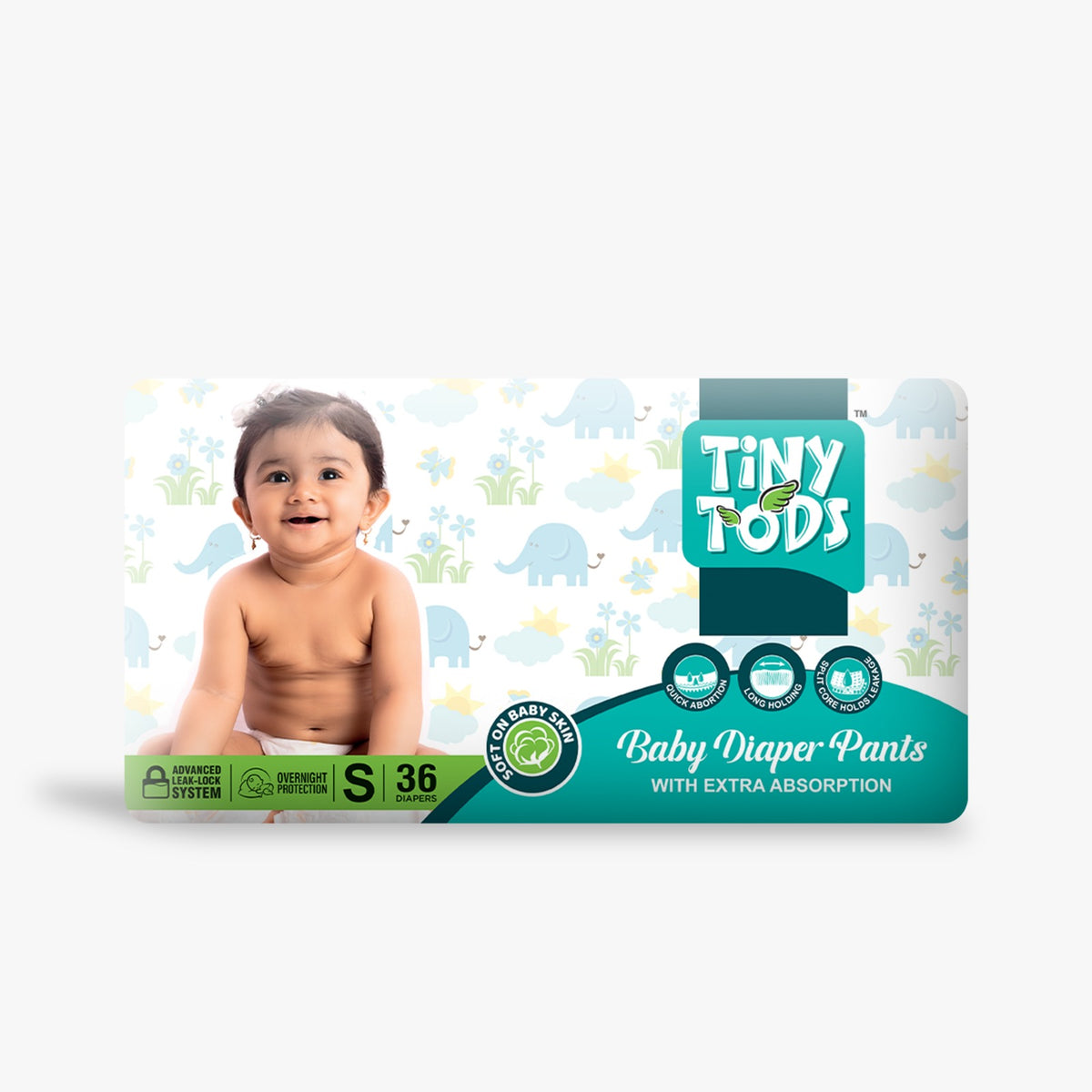Tiny Tods Baby Diaper Pants – With Extra Absorption