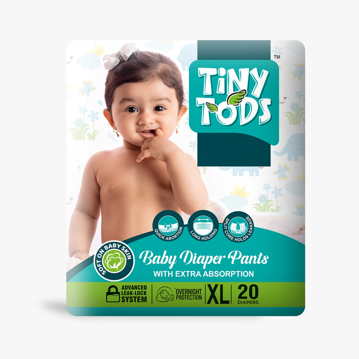Tiny Tods Baby Diaper Pants – With Extra Absorption