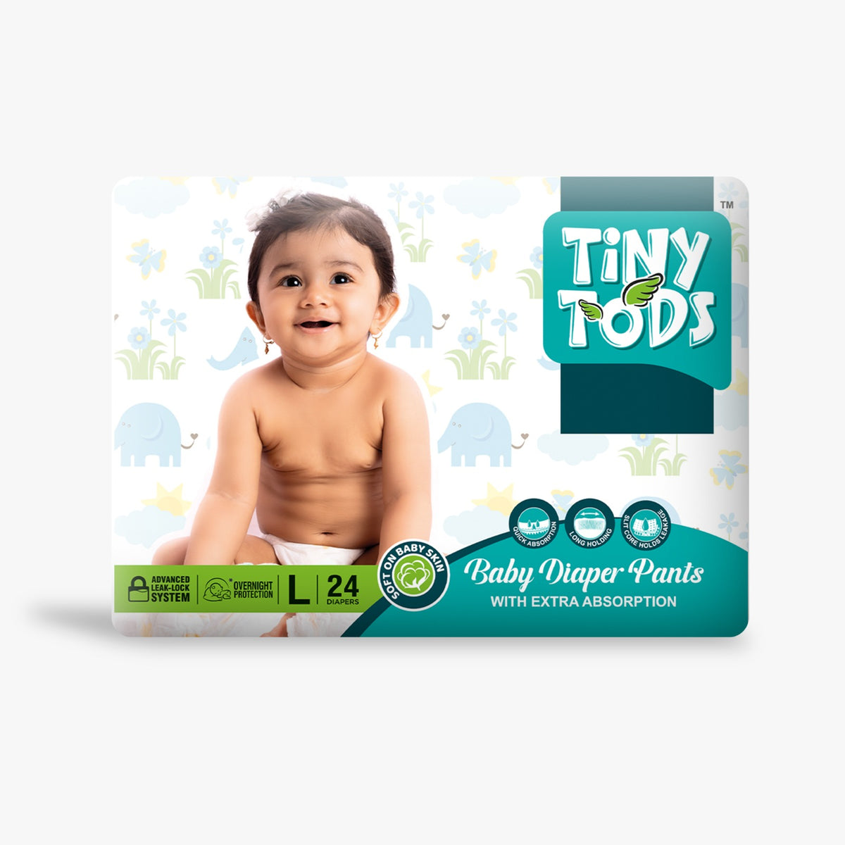 Tiny Tods Baby Diaper Pants – With Extra Absorption