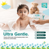 Gentle Baby Wet Wipes with Aloe Vera – Soft & Non-Sticky Care